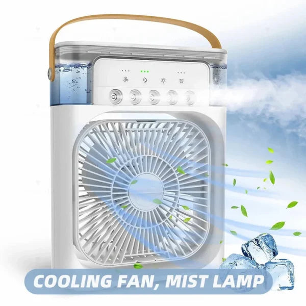Portable Air Conditioner Fan-USB Mini Cooling AC with Water Spray