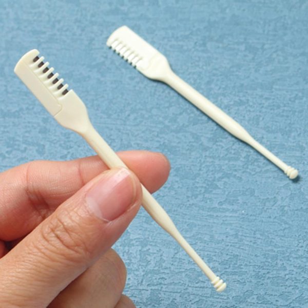 Portable Manual Nose Hair Trimmer – Stainless Steel, Safe & Washable (2-Pack)