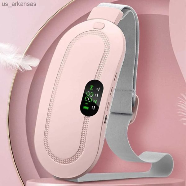 Digital Heating & Vibrating Period Pad – Electric Menstrual Pain Relief Belt