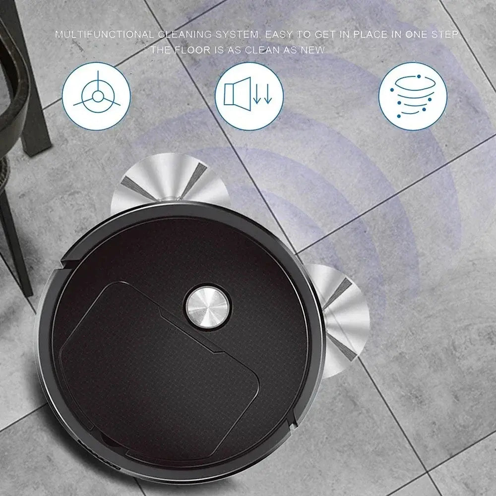 Mini Smart Sweeping Robot – Wireless Vacuum & Cleaner